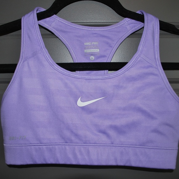 nike lavender sports bra